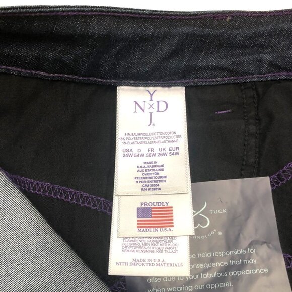 New NYDJ Barbara Bootcut Denim Jeans Plus Size 24W NWT - Picture 10 of 13